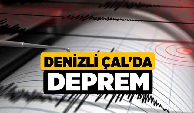 Denizli'de deprem