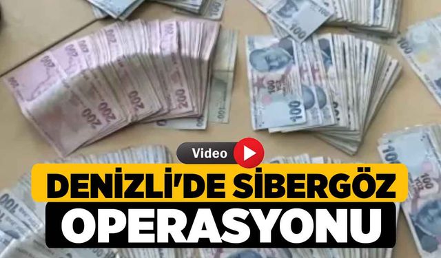 Denizli dahil 27 İl'de Sibergöz Operasyonu