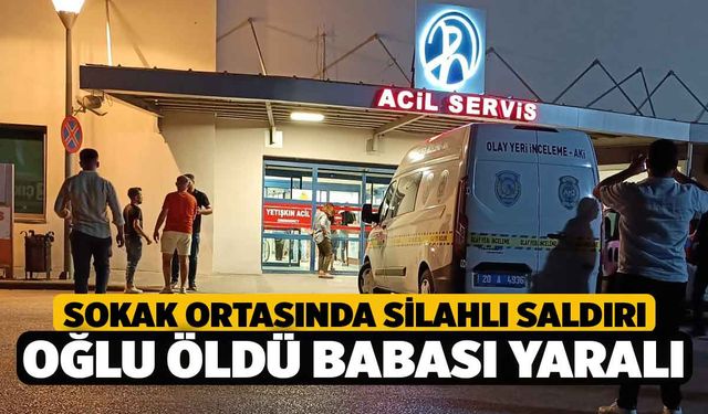 Araçla üzerlerine ateş açıldı: 16 Yaşındaki Oğlu öldü, baba ağır yaralandı