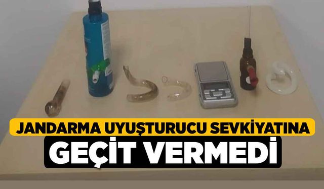 Denizli'de Jandarma uyuşturucu sevkiyatına geçit vermedi