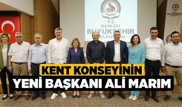 Kent Konseyinin Yeni Başkanı Ali Marım