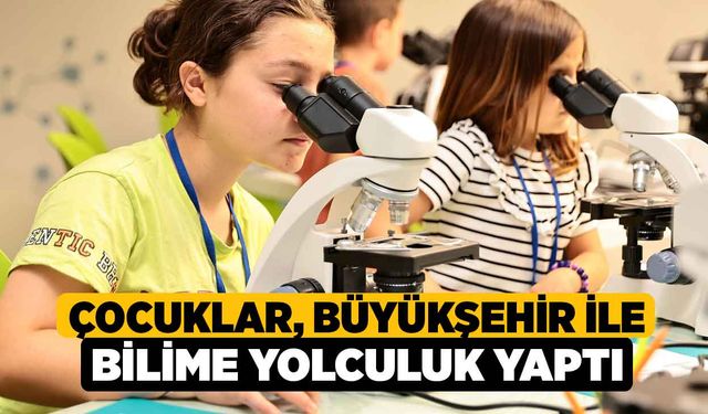 Çocuklar, Büyükşehir İle Bilime Yolculuk Yaptı