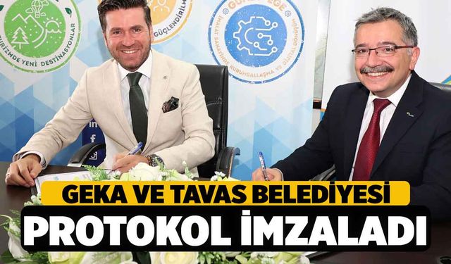 GEKA ile Tavas Belediyesi Protokol İmzaladı