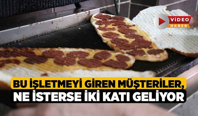 Bu İşletmeyi Giren Müşteriler, Ne İsterse İki Katı Geliyor