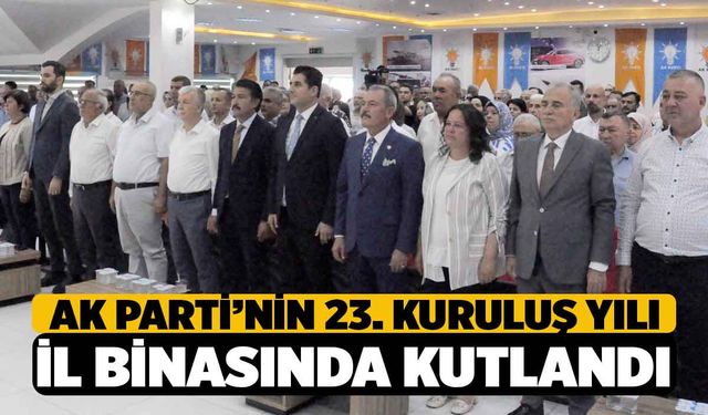 Denizli'de AK Parti’nin 23. Kuruluş Yıldönümü Kutlandı