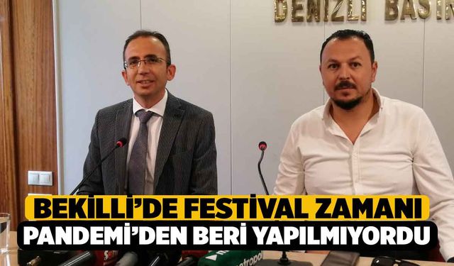 Bekilli'de Üzüm Festivali'nde, Ozan Ozanca, Can Gox ve Özlem Özdil Sahne Alacak