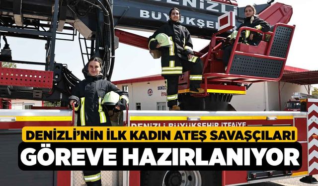 Denizli'de İlk kez 3'ü kadın, 24 yeni ateş savaşçısı yetişiyor