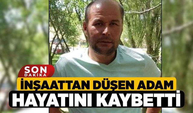 Denizlide İnşaattan Düşen Adam Hayatını Kaybetti