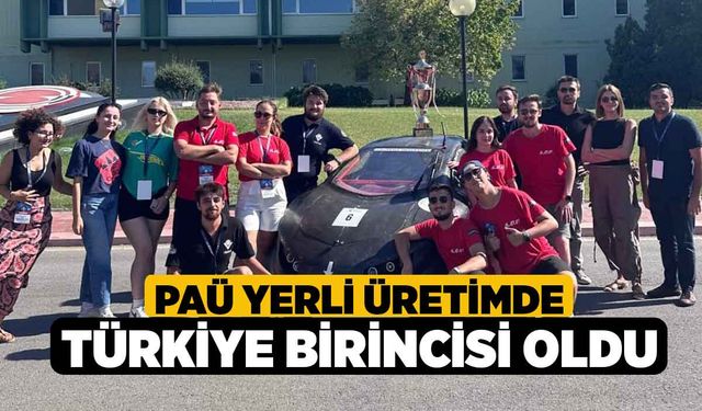 PAÜ Yerli Üretimde Türkiye Birincisi Oldu