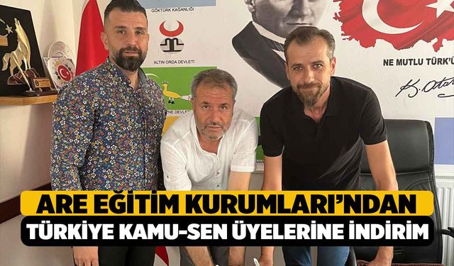 ARE Eğitim Kurumları'ndan Türkiye Kamu-Sen Üyelerine İndirim