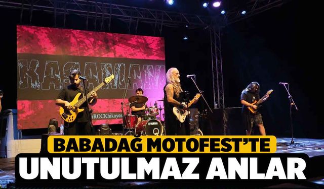 Babadağ Motosiklet Tutkunlarına Unutulmaz Anlar Yaşattı