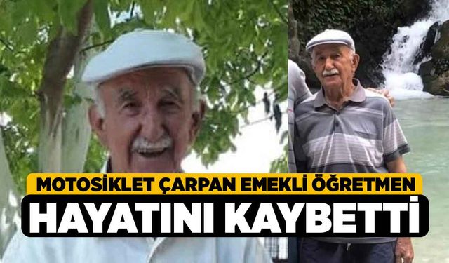 Emekli Öğretmen Kazada Hayatını Kaybetti