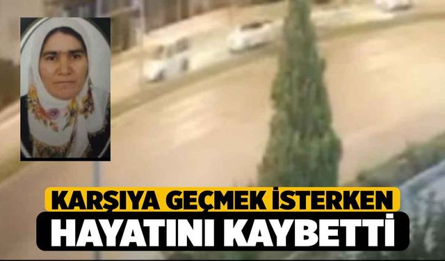 Denizli'de, Yaşlı Kadına Karşıya Geçerken Araba Çarptı Hayatını Kaybetti