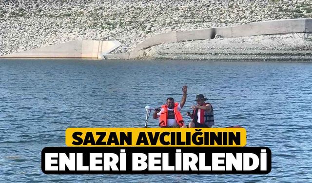 Sazan Avcılığının Enleri Belirlendi