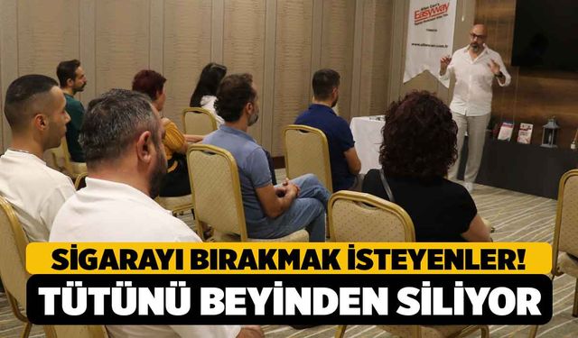 Sigarayı Beyinden Tamamen Silen Formül Denizli’de Uygulanmaya Başlandı