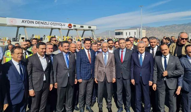 Başkan Güngör, "Denizli Aydın arası 55 dakikaya düşecek"