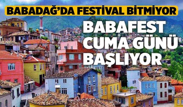 Babadağ'da Festivaller Bitmiyor, BABAFEST ve OFF-ROAD gösterileri Başlıyor