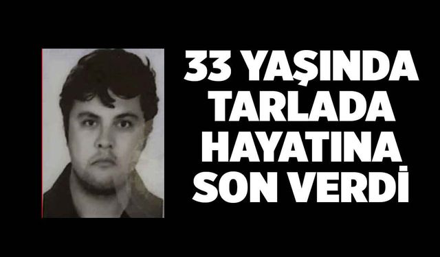 Denizli'de şok intihar 33 Yaşında Hayatına Son Verdi