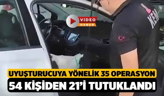 Denizli'de 54 Kişiden 21'i Tutuklandı