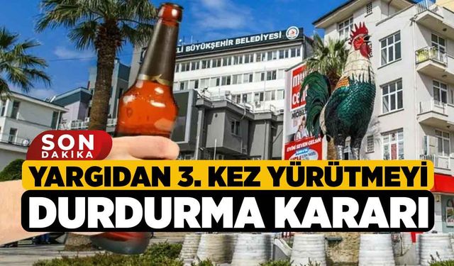 Yargıdan 3. kez Yürütmeyi Durdurma Kararı