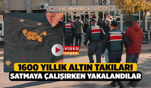 1600 Yıllık Altın Takılar Bulundu Detaylar Ortaya çıktı