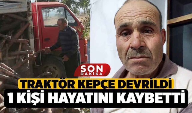 Tomruk Yüklerken Kepçe Devrildi 1 Kişi Hayatını Kaybetti