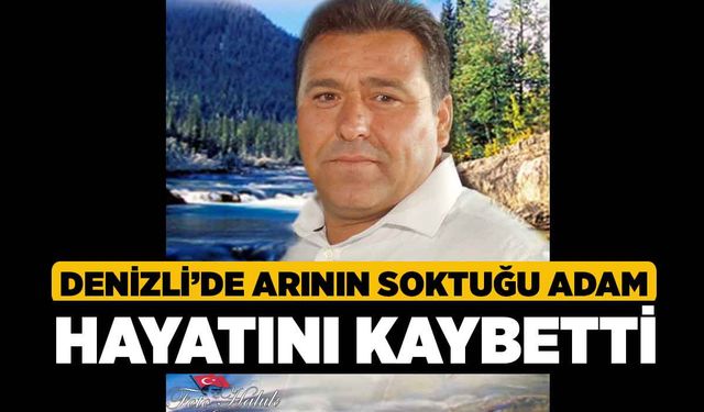 Denizli’de Arının Soktuğu Adam Hayatını Kaybetti