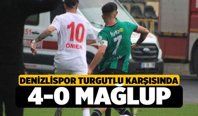 Denizlispor Turgutlu'ya da Yenildi