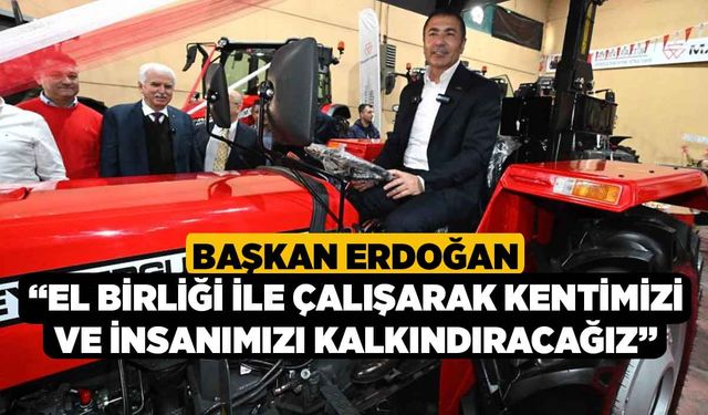 Başkan Erdoğan; “El birliği ile çalışarak kentimizi ve insanımızı kalkındıracağız”