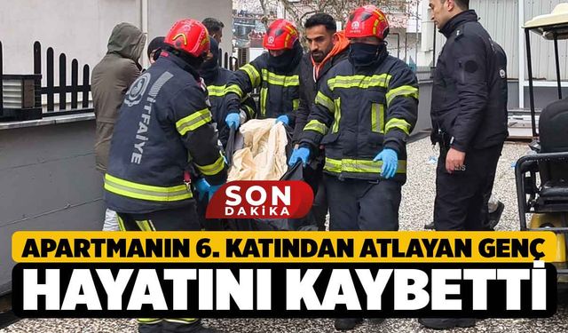 Denizli'de Apartmanın 6. Katından Atlayan Genç Hayatını Kaybetti