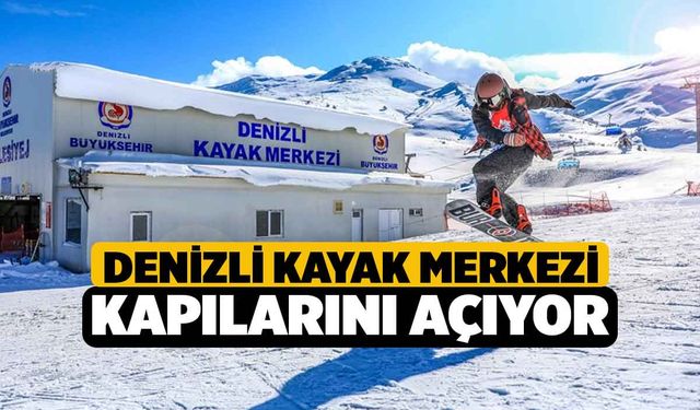 Denizli Kayak Merkezi Kapılarını Açıyor