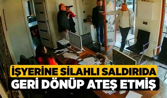 Denizli'de İş Yerinde Silahlı Saldırıda, Geri Dönüp Ateş Etmiş