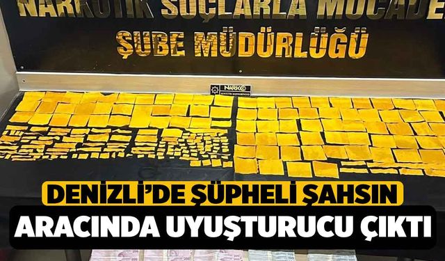 Denizli’de Uyuşturucu Ticareti Yapan 1 Kişi Tutuklandı