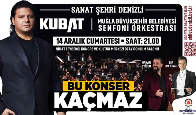 Denizli'de Kubat Konseri