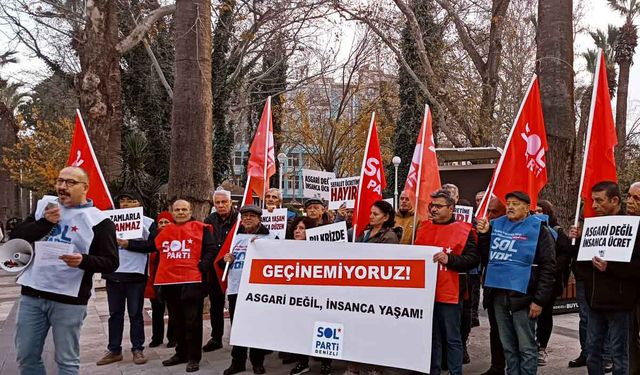 Sol Parti, “Geçinemiyoruz. Asgari Değil İnsanca Yaşam”