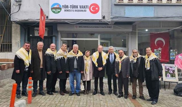 Yörük Türkmen Vakfı Denizli Şubesi hizmete açıldı