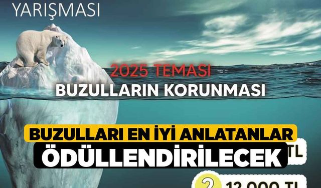 Buzulları en iyi anlatanlar ödüllendirilecek