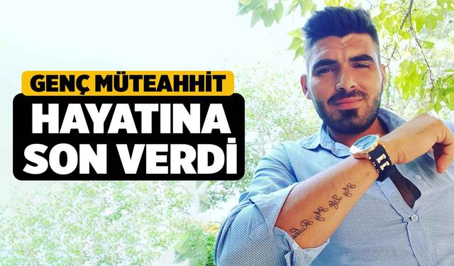 Genç Müteahhit Apartta Canına Kıydı