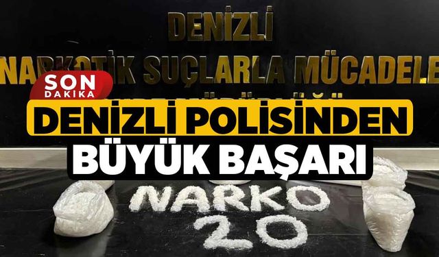 Denizli Polisinden Büyük Başarı