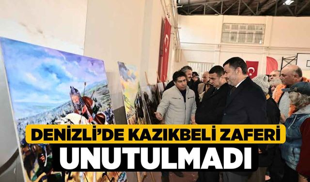 Denizli'de Kazıkbeli Zaferi unutulmadı