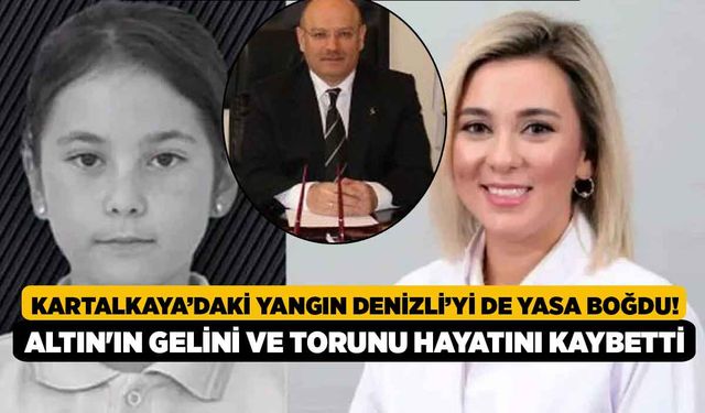 Kartalkaya’daki Yangın Denizli’yi de Yasa Boğdu! Altın'ın Gelini ve Torunu Hayatını Kaybetti