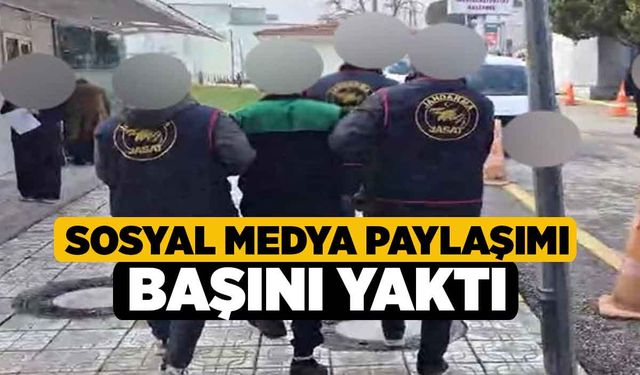 Sosyal Medya Paylaşımı Başını Yaktı