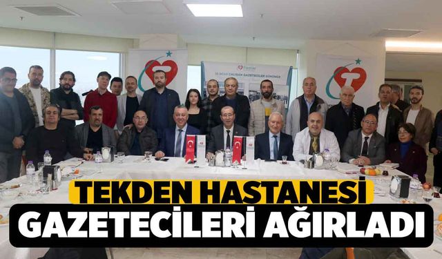 Denizli Tekden Gazetecileri Geleneksel Etkinlikte 1 araya getirdi