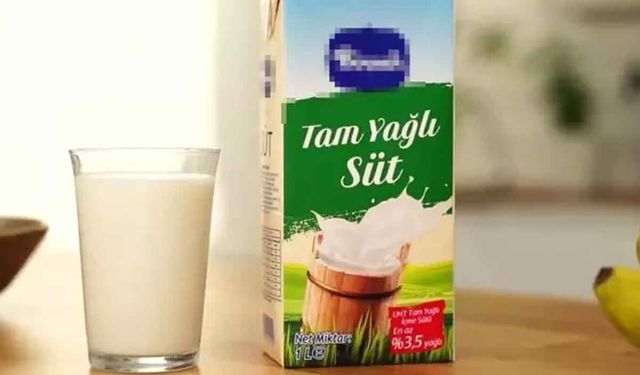 Ünlü zincir markette satılan sütler toplatılıyor