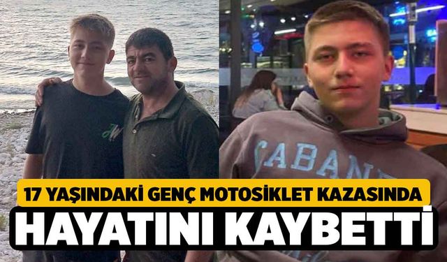 Denizli'de 17 Yaşındaki Motosiklet Sürücüsü Hayatını Kaybetti