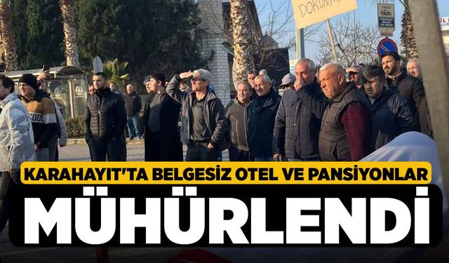 Denizli'de Mühürleme Eylemi