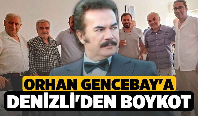 Orhan Gencebay'a Denizli'den boykot