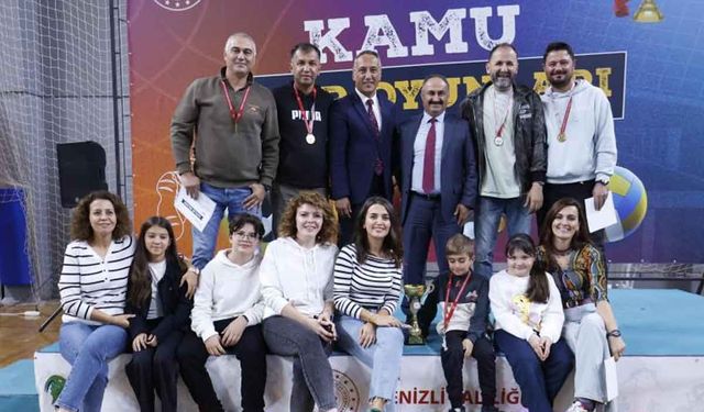 Denizli Kamu Spor Oyunlarında Buldan şampiyon oldu