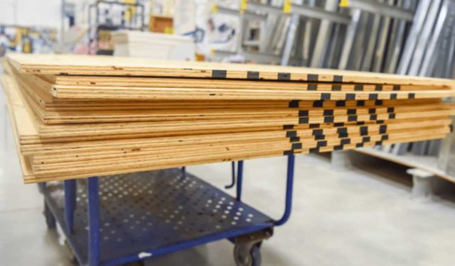 Endüstriyel Alanda Huş Plywood Kullanımı