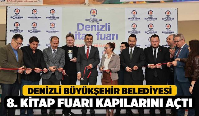 Denizli Büyükşehir Belediyesi 8. Kitap Fuarı kapılarını açtı
